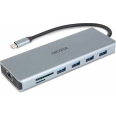 Dicota USB-C 13-in-1 Dock 4K HDMI/DP PD 100W