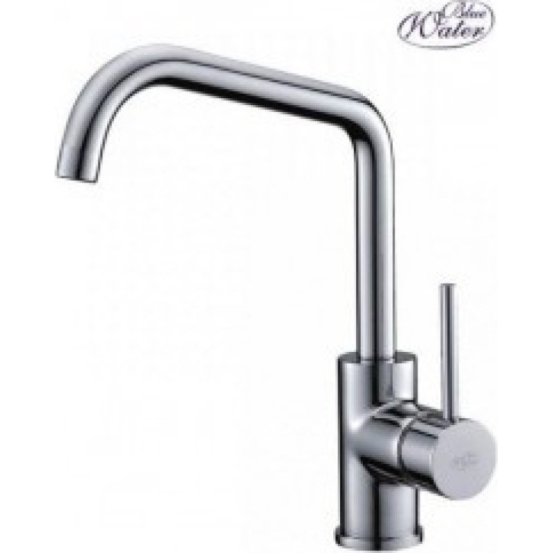 Bluewater Blue Water SETA kitchen mixer tap, brushed chrome.