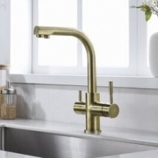 Bluewater Blue Water Alabama Bronza mixer with water filter connection.