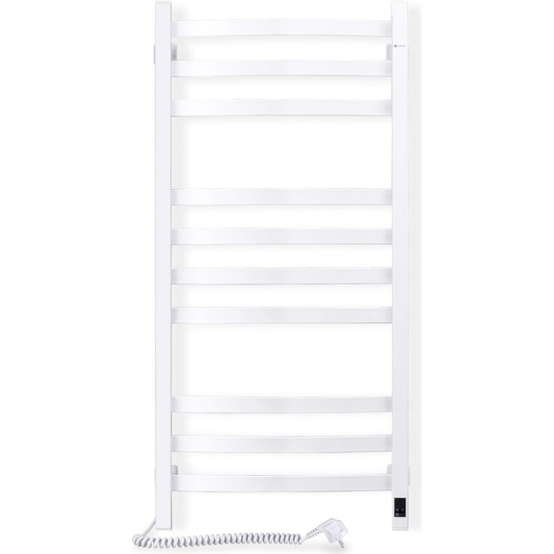 Navin Electric towel warmer Avalon 480*1000 Sensor, left-hand version, white, 12-103153-4810.
