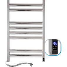 Navin Electric towel warmer, Ellipse 500*800, sensor on the left, with timer, 10-045153-5080.