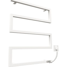 Kosser Electric towel warmer Zeta 685x550 ER, with timer, white (cable on the right)