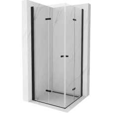 Mexen Shower enclosure Lima DUO, 80x90 cm, Black.