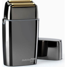 Babyliss Mobile rechargeable beard PRO Double Foil Metal Shaver Gunsteel FXFS2NGE