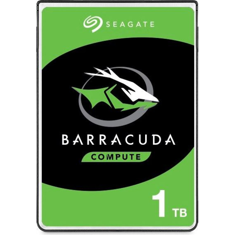 Seagate BarraCuda internal hard drive 1 TB 5400 RPM 128 MB 2.5" Serial ATA III (ST1000LM048)