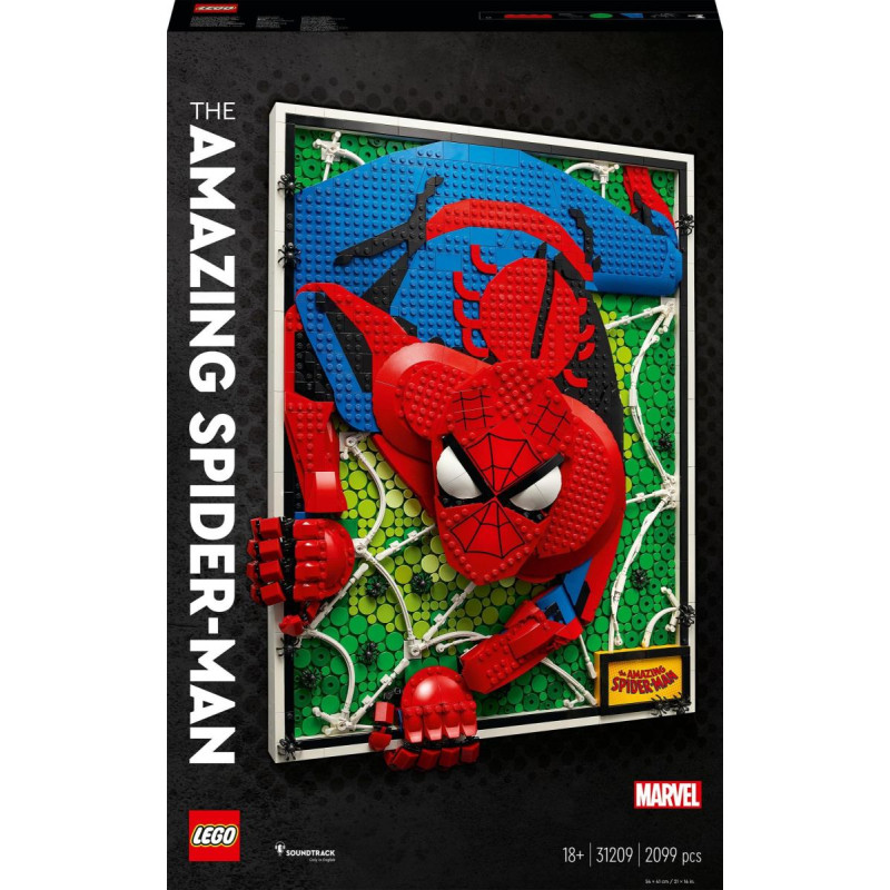 Lego Art Niesamowity Spider-Man (31209)