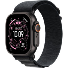 Apple Smartwatch Apple Watch Ultra 3 GPS + Cellular 49mm Black Titanium / Alpine Loop S Czarny (MF0Q4QF/A)