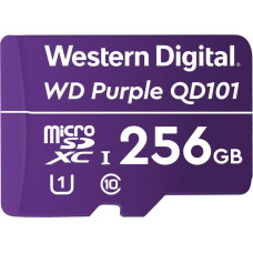 WD Karta WD Purple MicroSDXC 256 GB Class 10 UHS-I/U1  (WDD256G1P0C)