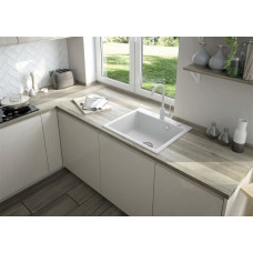 Deante Zlewozmywak Deante Zlewozmywak ANDANTE ALABASTER GRANIT + SPACE SAVER