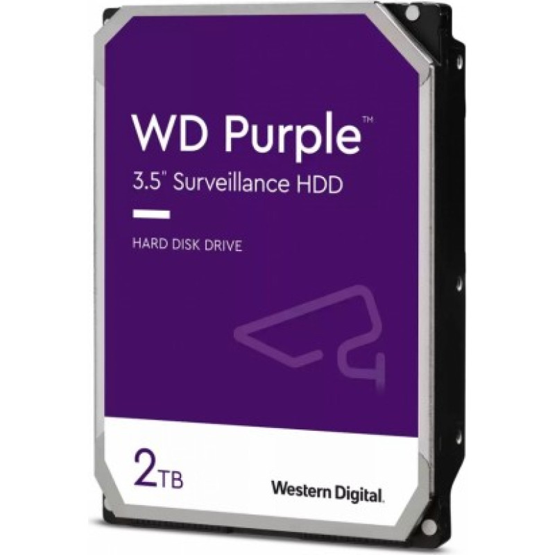 Western Digital HDD WD Purple 2TB 3,5 256 MB 5400RPM WD23PURZ