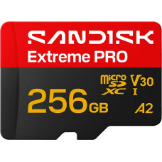 Sandisk Extreme PRO microSD UHS-I 256 GB MicroSDHC