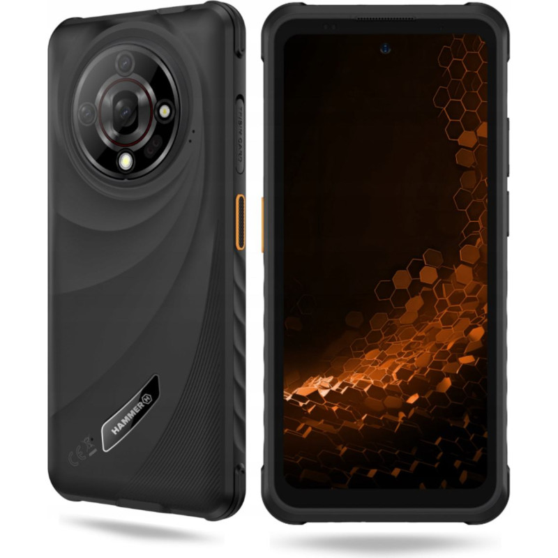 Hammer Hammer Iron 6 (Black) DS 6.56'' IPS TFT 720x1612/2GHz/128GB/6GB RAM/Android 14/microSDXC/WiFi,BT,5G