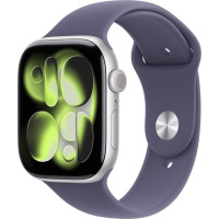 Apple Smartwatch Apple Watch 11 GPS 42mm Silver Alu Sport Band M/L Fioletowy  (MEU74ET/A)