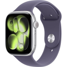 Apple Smartwatch Apple Watch 11 GPS 42mm Silver Alu Sport Band M/L Fioletowy  (MEU74ET/A)