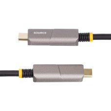 Startech Kabel USB StarTech 145B-USBC-HDMI4K-AOC adapter kablowy 9,15 m USB Type-C HDMI Typu A (Standard) Czarny