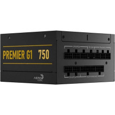 Aerocool Zasilacz Aerocool Premier G1 80 PLUS Gold Zasilacz, PCIe 5.1, ATX 3.1 - 750 Watt, czarny