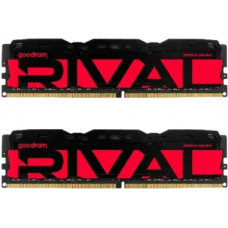 Goodram PC memory DDR4 Rival Radiant 16GB (2*8)/3200 CL16 red