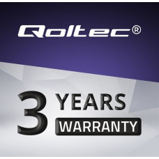 Qoltec 51025 power adapter/inverter Black