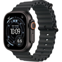 Apple Smartwatch Apple Watch Ultra 3 GPS + Cellular 49mm Black Titanium / Ocean Band Czarny (MF0J4QI/A)