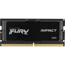Kingston Fury Pamięć do laptopa Kingston Fury Impact, SODIMM, DDR5, 16 GB, 6000 MHz, CL38 (KF560S38IB-16)