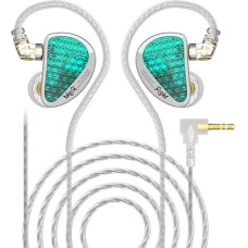 KZ AS16 PRO Cyan NO MIC - in-ear headphones, green