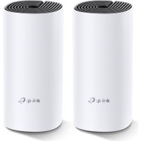 Tp-Link Wi-Fi Router Deco M4 AC1200 (2pack), Mesh System, 1200Mbps, LAN/WAN, 802.11ac, White EU
