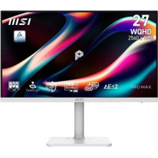 MSI Monitor PRO MAX 271QPHW E14 27-inch/LED/WQHD/FLAT/144Hz/White
