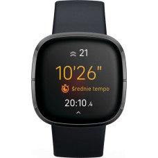 Fitbit Smartwatch Fitbit Sense Czarny  (FB-501TAS-EU)