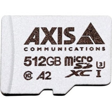 Axis Karta Axis SURVEILLANCE MicroSDXC 512 GB Class 10 UHS-I/U3 A2  (02365-001)