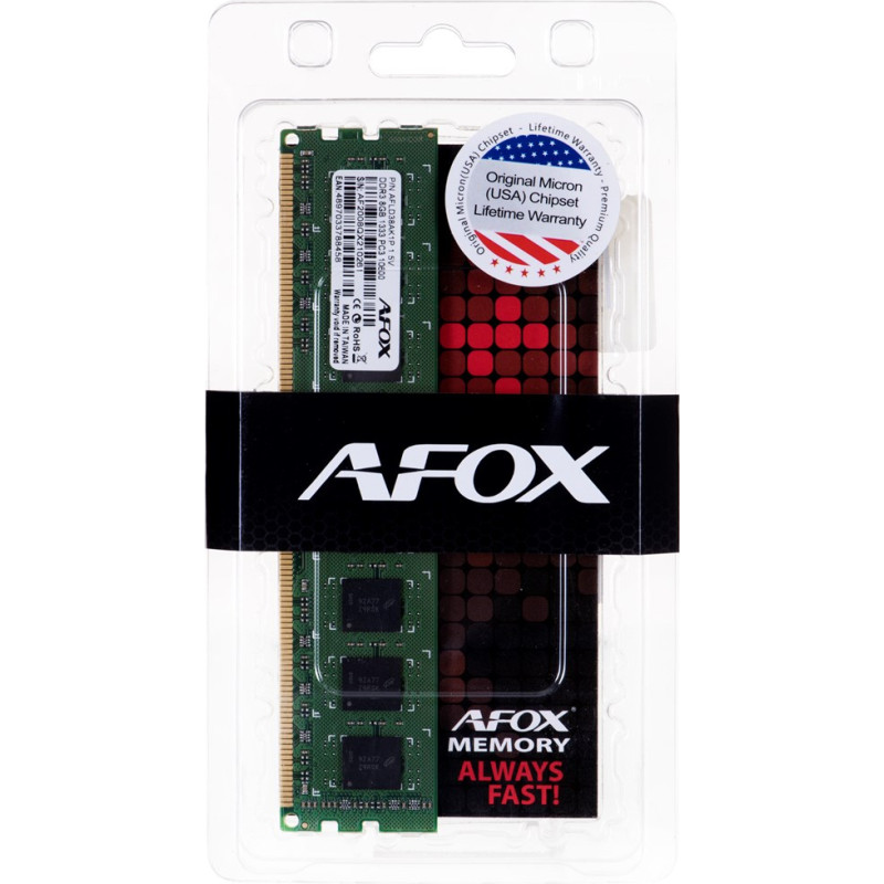 Afox DDR3 8GB 1866MHZ