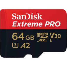Sandisk Extreme PRO 64 GB MicroSDXC UHS-I Class 10