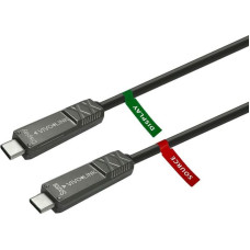 Vivolink Kabel USB VivoLink USB-C - USB-C 12.5 m Czarny (USB-C to USB-C Cable 12.5m)