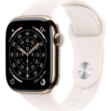 Apple Smartwatch Apple Watch 11 GPS + Cellular 46mm Gold Titanium Sport Band M/L R&oacute;żowy  (MFD64ZR/A)