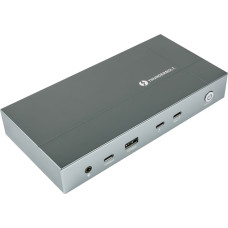 Alcasa HUB USB Alcasa kabelmeister Uniwersalna Thunderbolt 4 Dockingstation (USB-C
