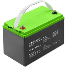 Qoltec Gel battery 12V, 100Ah