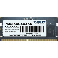 Patriot Pamięć do laptopa Patriot Signature, SODIMM, DDR5, 32 GB, 5600 MHz, CL46 (PSD532G56002S)