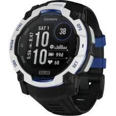 Garmin Zegarek sportowy Garmin Instinct 3 Solar - 50mm Czarno-biały (010-02935-03)