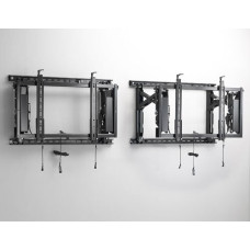 Eaton Chief ConnexSys Portrait Video Wall Mount With Rails For Displays 40-80'' Black zestaw montażowy (montaż, szyny ścienne) do ekranu wideo czarny Rozmiar ekranu: 101.6-203.2 cm (40''-80'') kanał ws