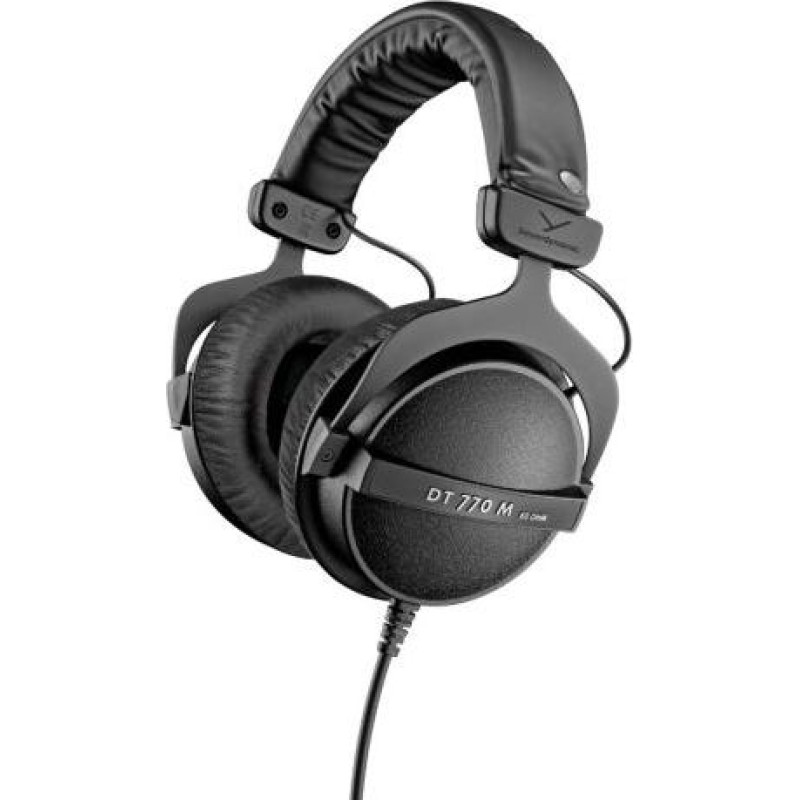 Beyerdynamic DT770M 80 Ohm Wired Over-Ear Headphones Black EU