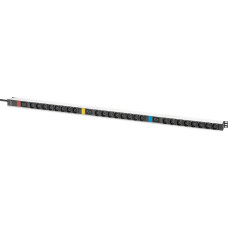 Digitus Switch Digitus Digitus Podstawowe rozwiązanie PDU do IT, urządzenie 3-fazowe 16 A, 24 x C13, 3 x C19, przew&oacute;d zasilający 3 m, złącze męskie IEC 60309 16 A