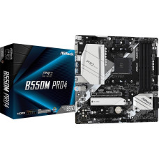Asrock Płyta gł&oacute;wna ASRock B550M PRO4