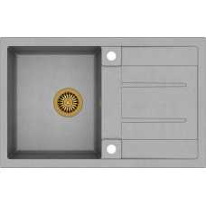 Quadron Zlewozmywak Quadron MORGAN 111 GraniteQ złoty / szary metalik