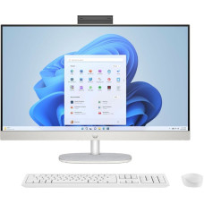 Hewlett-Packard HP 27-cr0232nw AMD Ryzen™ 5 7520U 68.6 cm (27") 1920 x 1080 px All-in-One PC 16 GB LPDDR5-SDRAM 512 GB SSD Windows 11 Home Wi-Fi 6 (802.11ax) White