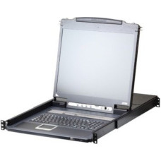 Aten CL5708iM Przełącznik KVM LCD Over IP, USB-PS/2, VGA, 8 port&oacute;w, UK-Layout