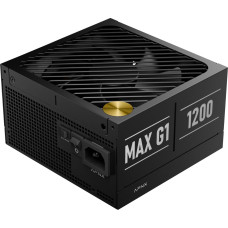 Apnx Zasilacz Apnx APNX MAX G1 1.200W 80 PLUS Gold zasilacz, ATX 3.1, PCIe 5.1, w pełni modularny, kompaktowy - 1.200 Watt, czarny
