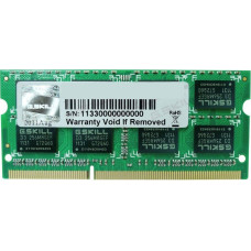 G.skill Pamięć do laptopa G.Skill SODIMM, DDR3L, 4 GB, 1600 MHz, CL11 (F3-1600C11S-4GSL)