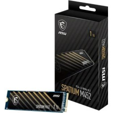 MSI Disc SSD SPATIUM M452 1TB M.2 PCIe 4.0 3600/3100MB/s