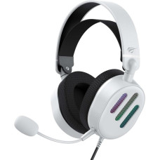 Havit H2038U - gaming headphones, black and white