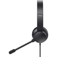 Trust Ayda Headset Wired Head-band Calls/Music USB Type-A Black