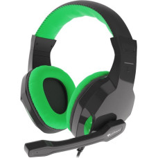 Genesis ARGON 100 Headset Wired Head-band Gaming Black, Green